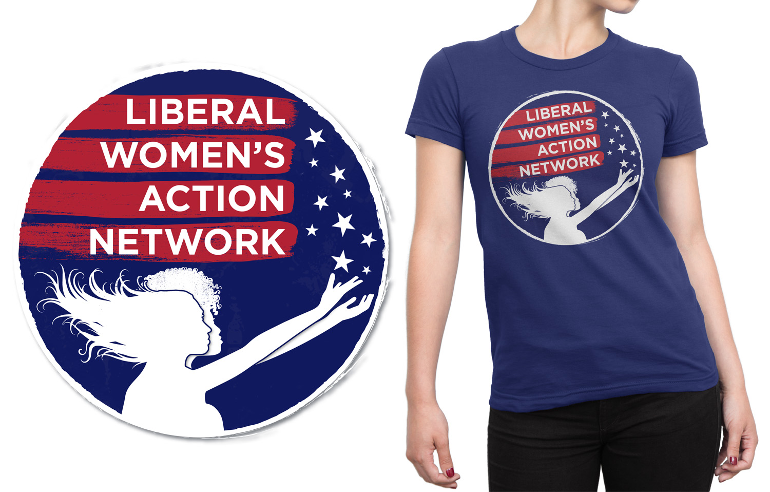T-shirt Design by selador.si for Liberal Women's Action Network | Design #18618016