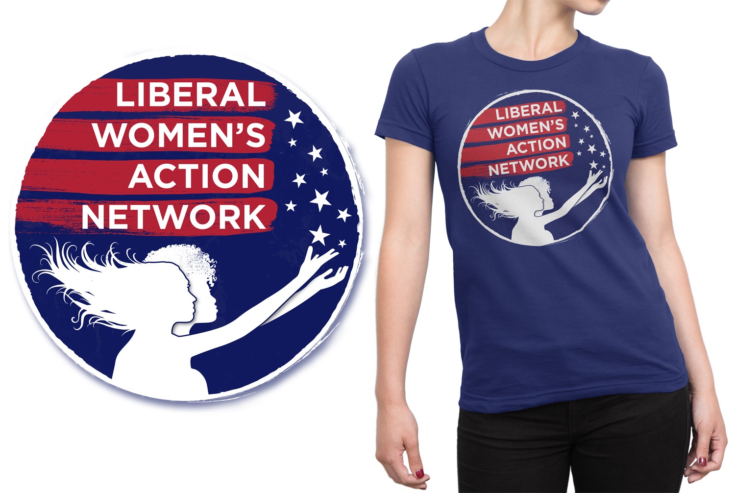 T-shirt Design by selador.si for Liberal Women's Action Network | Design: #18678756