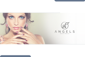 Angels Hair nails / Angels Hair & nails | Logo Design by ideaz2050