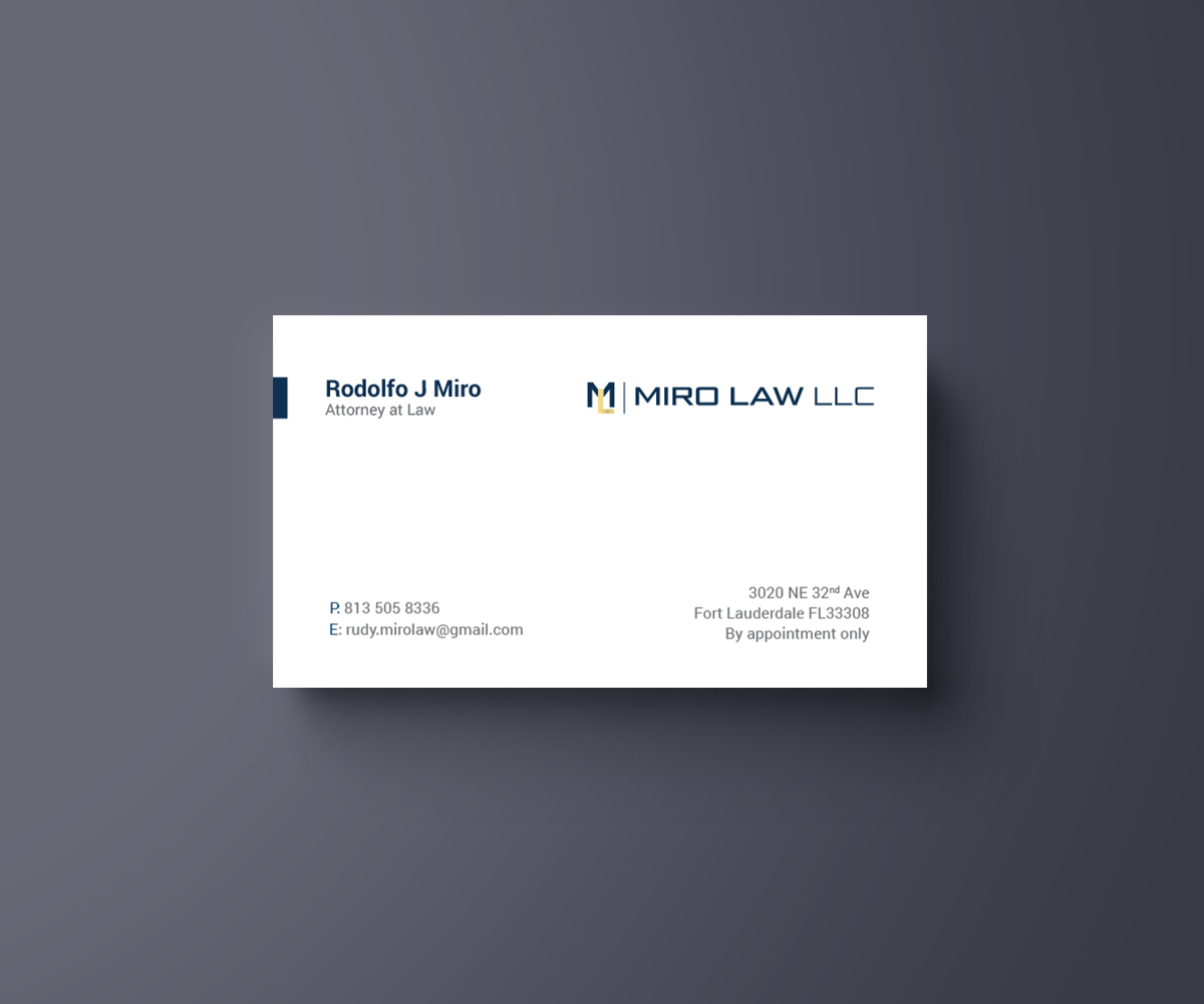Business Card Design by Right_D for javier10 | Design #18548506