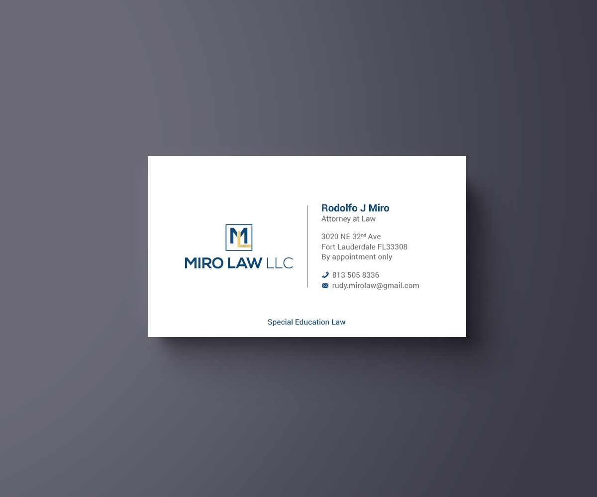 Business Card Design by Right_D for javier10 | Design #18576870