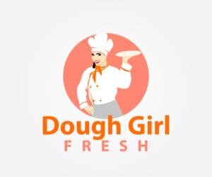 Dough Girl Fresh | Logo Design by sangeloenriquez