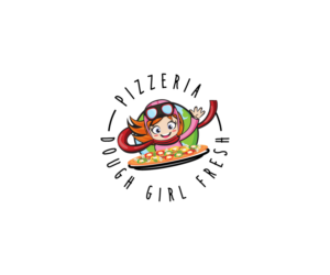 Dough Girl Fresh | Logo Design by Anekaa