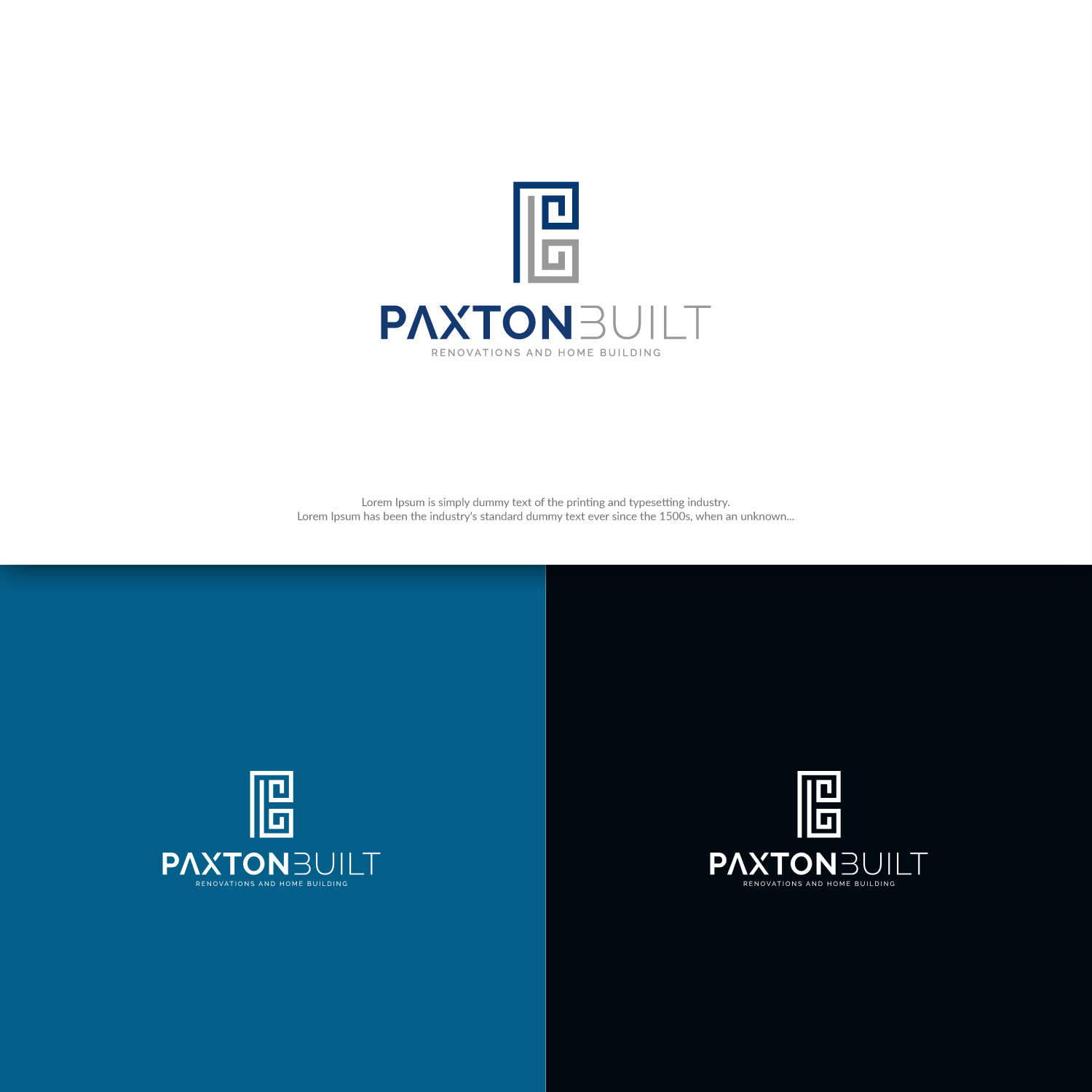 Logo Design by ideaz2050 for Paxton Built | Design #18772080
