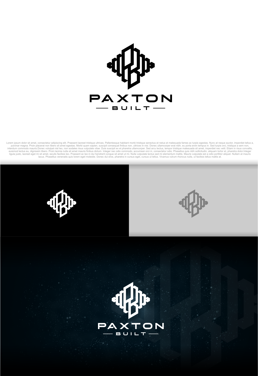 Logo Design by artswolf for Paxton Built | Design #18838525