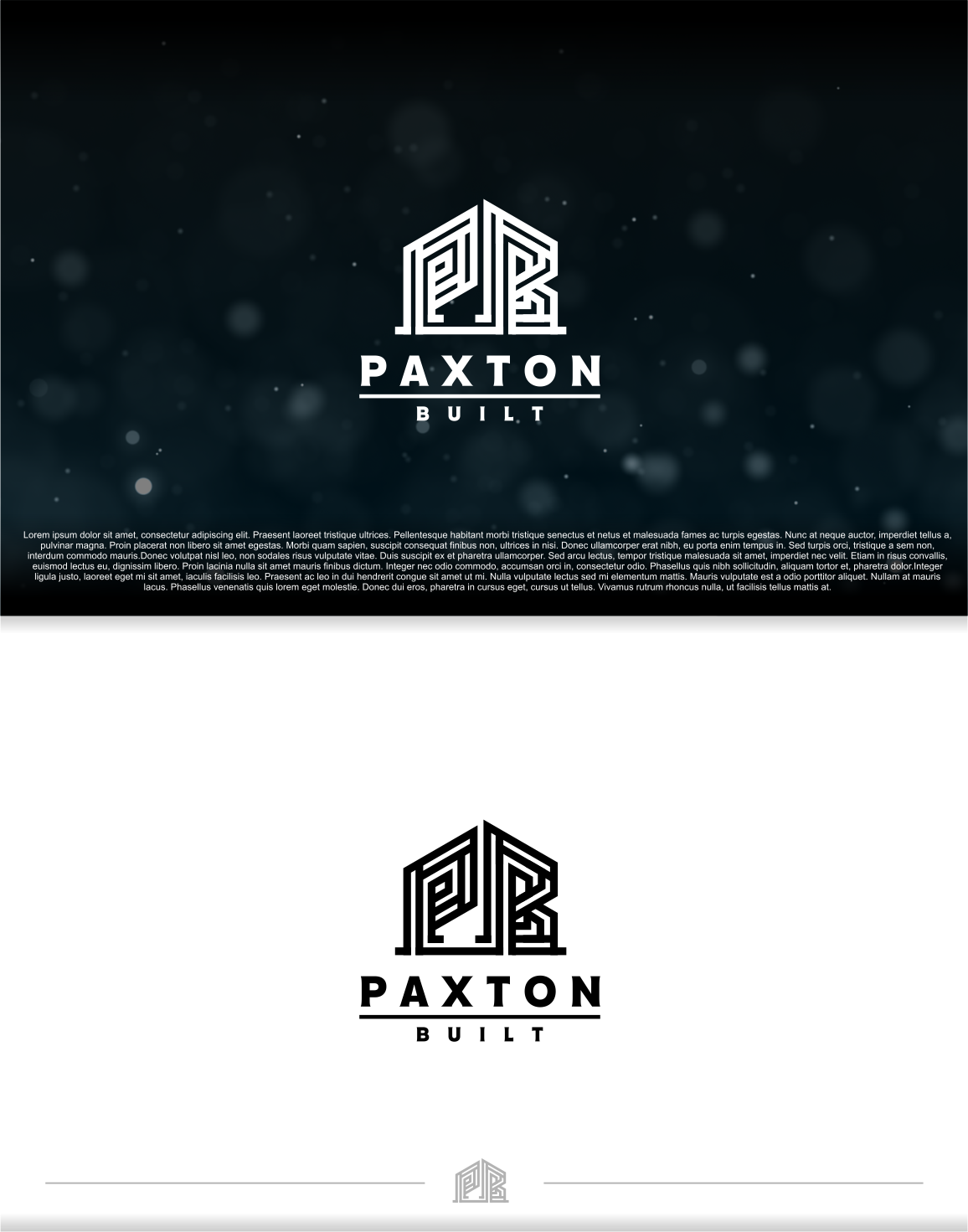 Diseño de Logo por artswolf para Paxton Built | Diseño #18838528