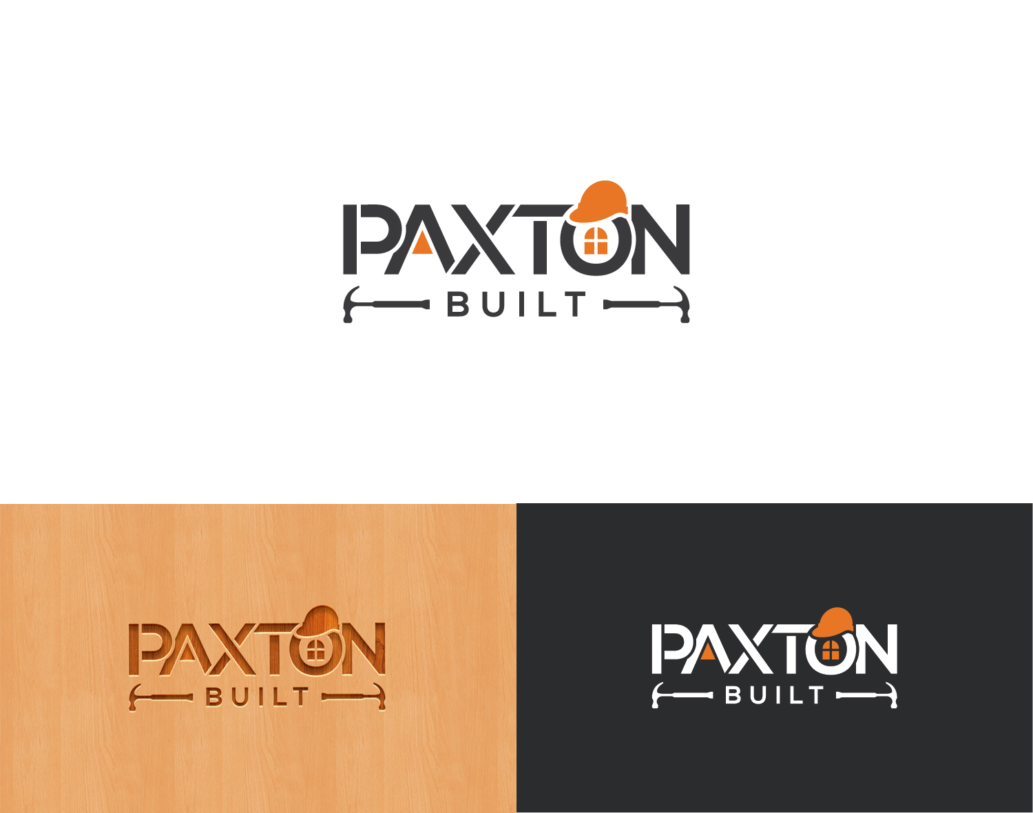Logo Design by Muhammad Imran 3 for Paxton Built | Design #18771325