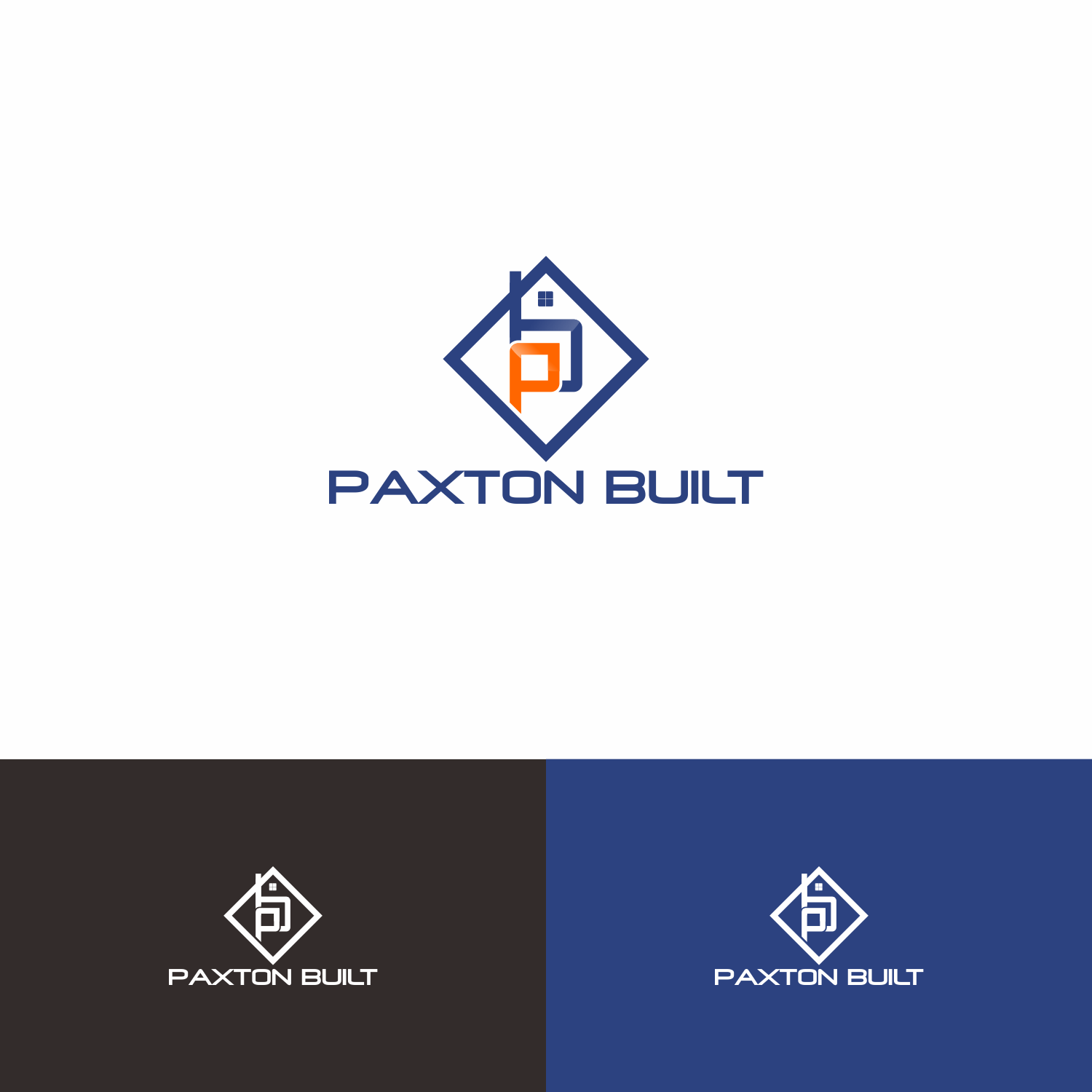 Logo Design by cihuuuuuu 2 for Paxton Built | Design #18782600
