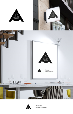 Diseño de Logo por Ronelogo para Adamas Entertianment | Diseño #18533006