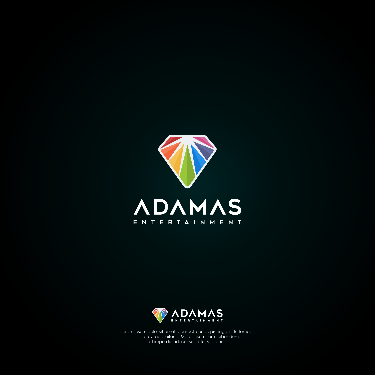 Diseño de Logo por Vingar™ para Adamas Entertianment | Diseño #18576337