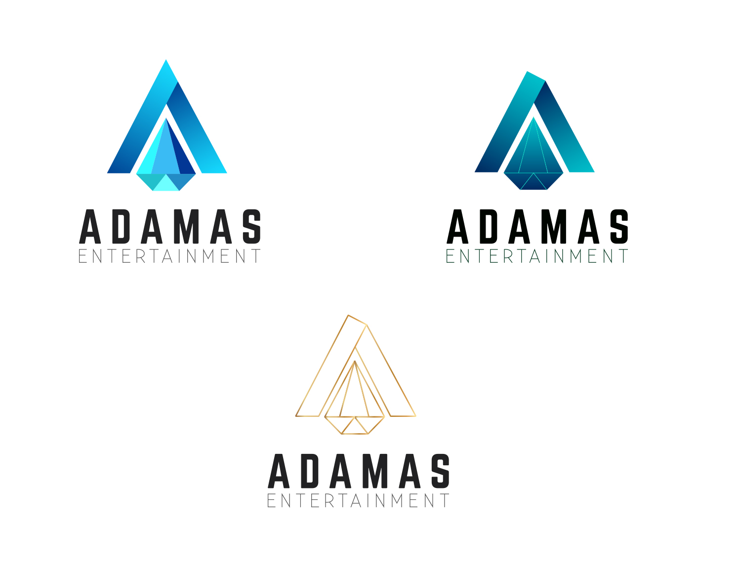 Logo Design by an-designs for Adamas Entertianment | Design #18575604