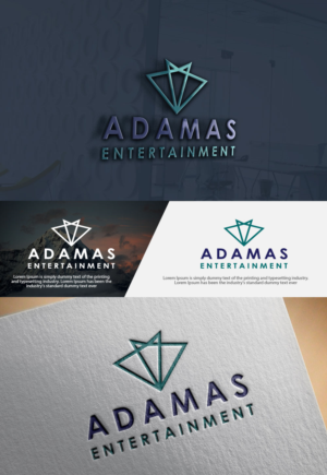 Logo Design by dr ghulam mustafa sahab for Adamas Entertianment | Design: #18604348