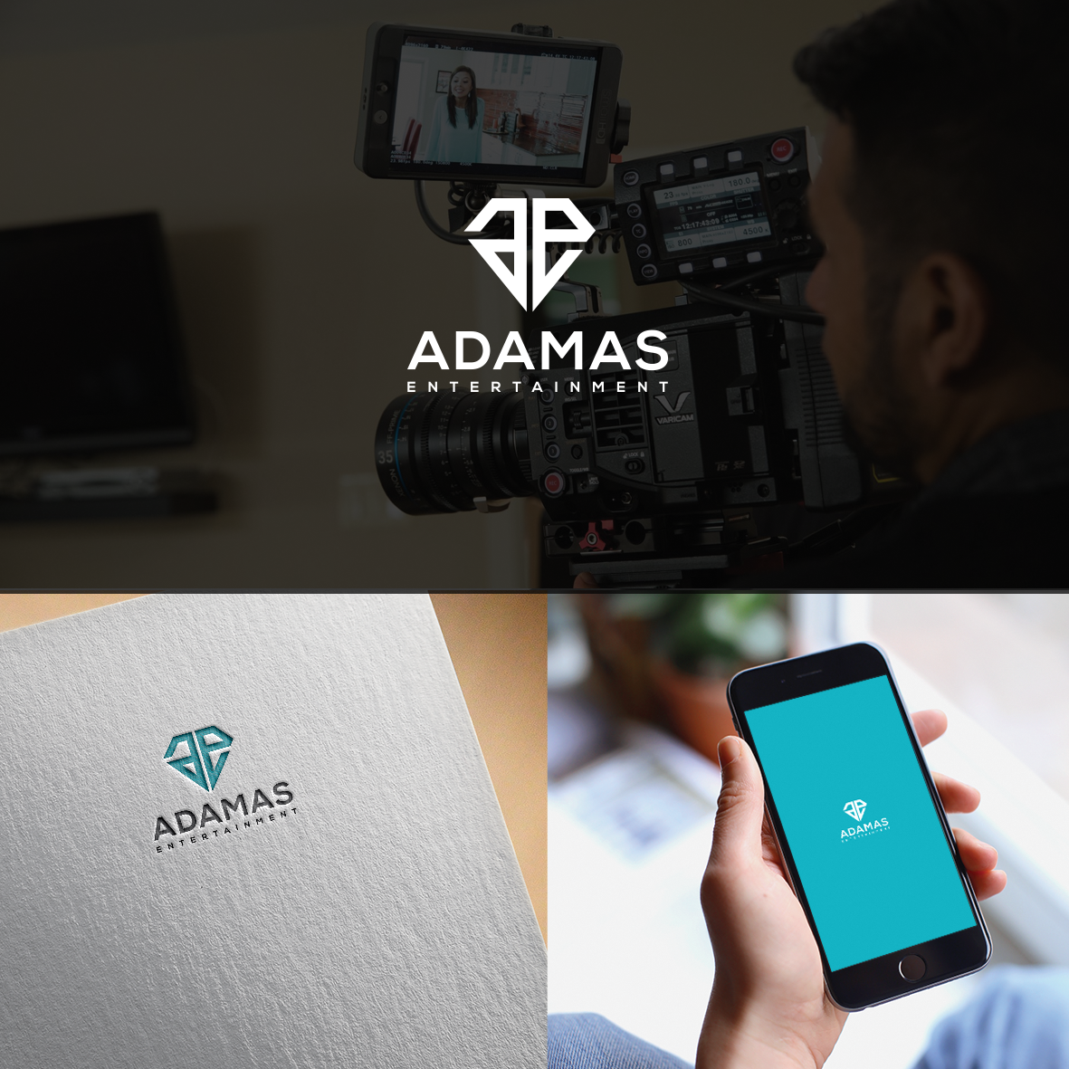 Logo Design by chynthiadewi91 for Adamas Entertianment | Design #18564911