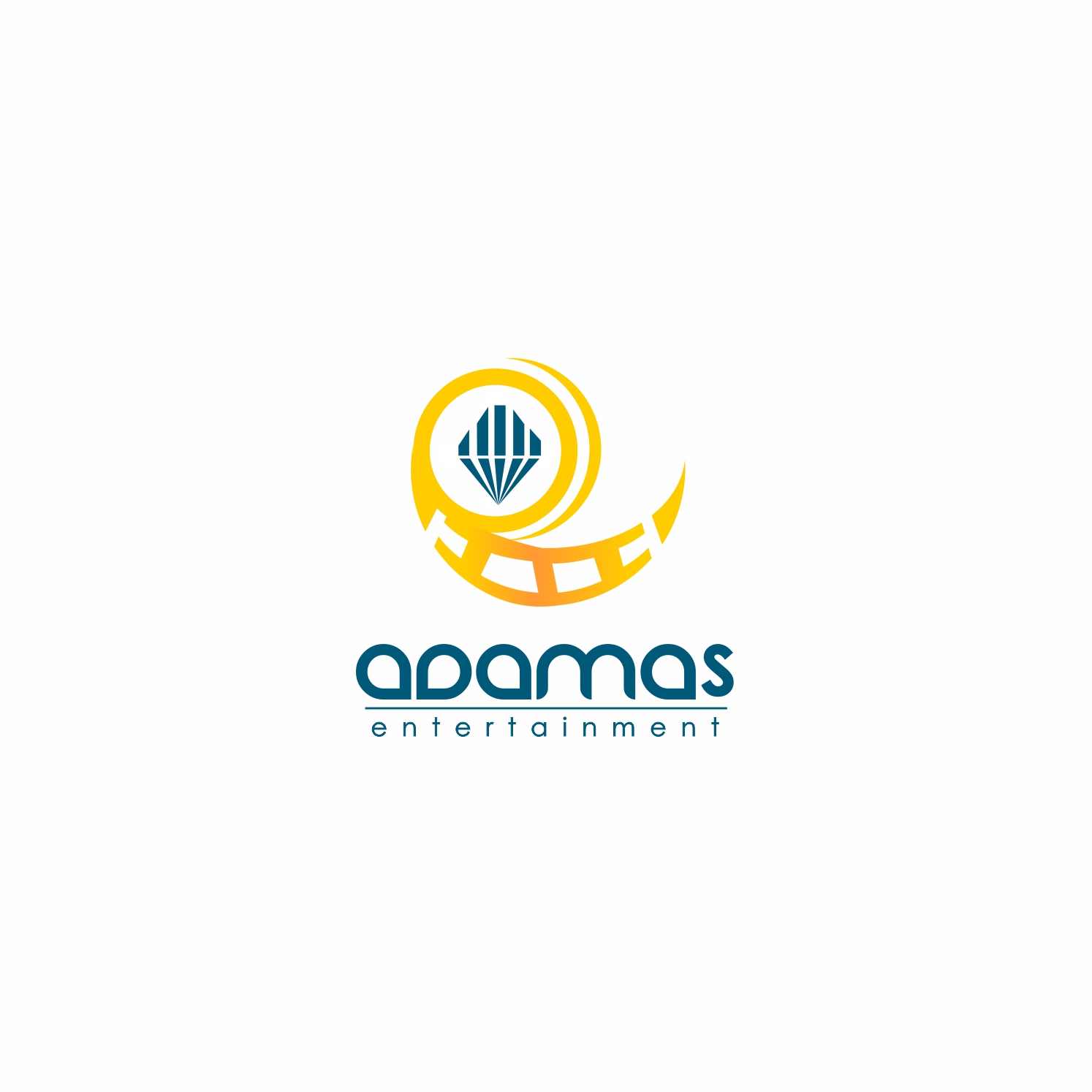 Logo Design by Ackaah-Gyasi Ampofo for Adamas Entertianment | Design #18547904