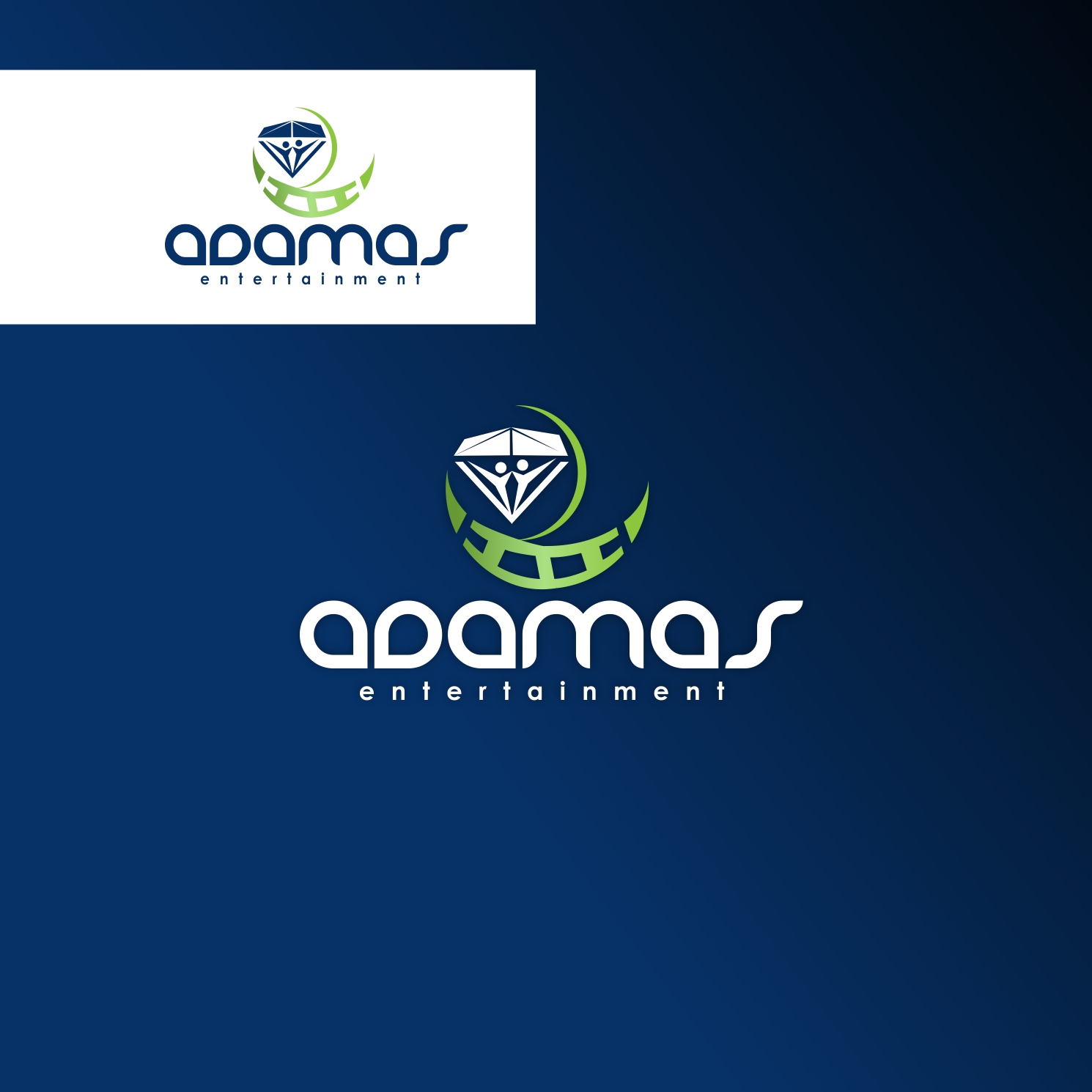 Logo Design by Ackaah-Gyasi Ampofo for Adamas Entertianment | Design #18548373