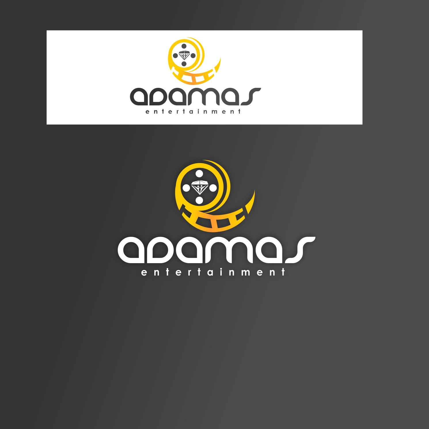 Logo Design by Ackaah-Gyasi Ampofo for Adamas Entertianment | Design #18548374