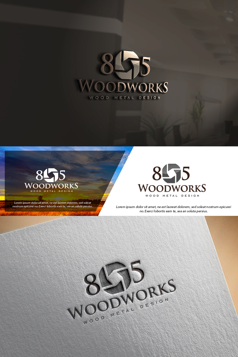Logo Design by damian for 805 Woodworks | Design #18541597