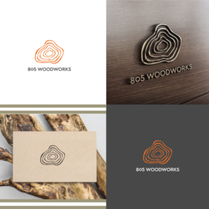 805 Woodworks     | Logo Design by macadesign