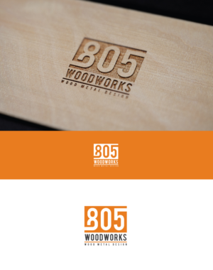 Logo Design by ecorokerz for 805 Woodworks | Design: #18567631