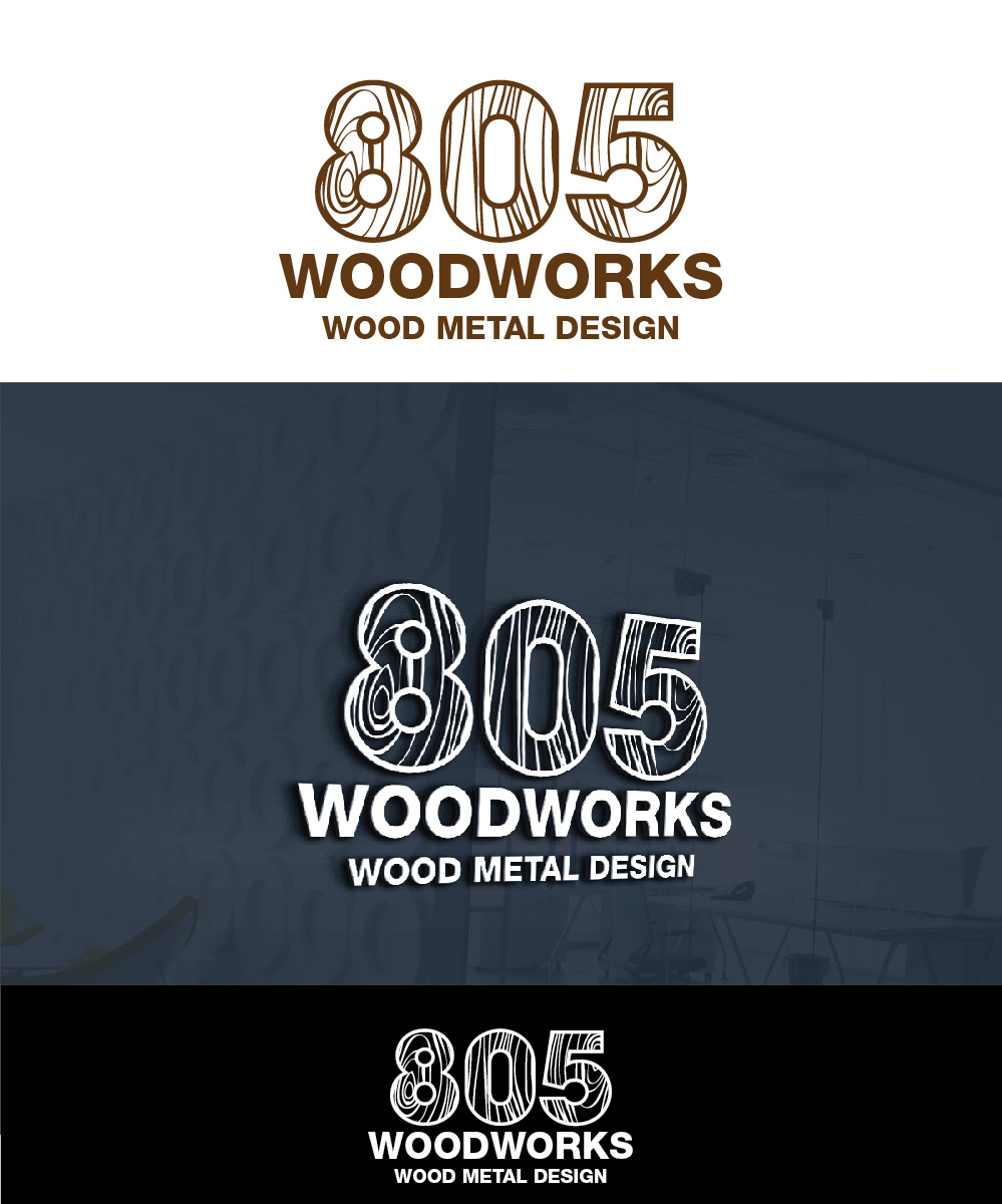 Logo Design by Isnah Logo for 805 Woodworks | Design #18545526