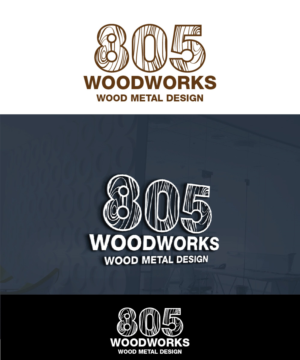 Logo Design by Isnah Logo for 805 Woodworks | Design: #18545526
