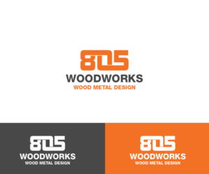 Logo Design by Isnah Logo for 805 Woodworks | Design: #18551288