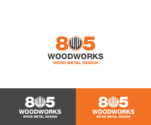 Logo Design by Isnah Logo for 805 Woodworks | Design: #18561009
