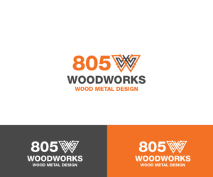 Logo Design by Isnah Logo for 805 Woodworks | Design: #18561010