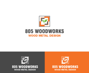 Logo Design by Isnah Logo for 805 Woodworks | Design: #18591484