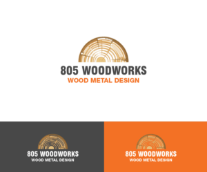 Logo Design by Isnah Logo for 805 Woodworks | Design: #18591485