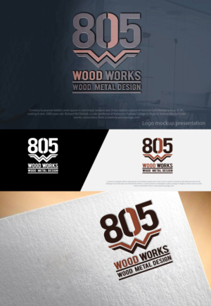 Logo Design by zebronicgraphic for 805 Woodworks | Design: #18549353