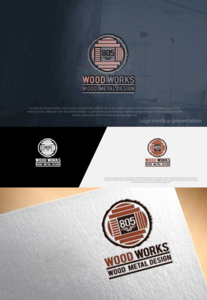 Logo Design by zebronicgraphic for 805 Woodworks | Design: #18590443