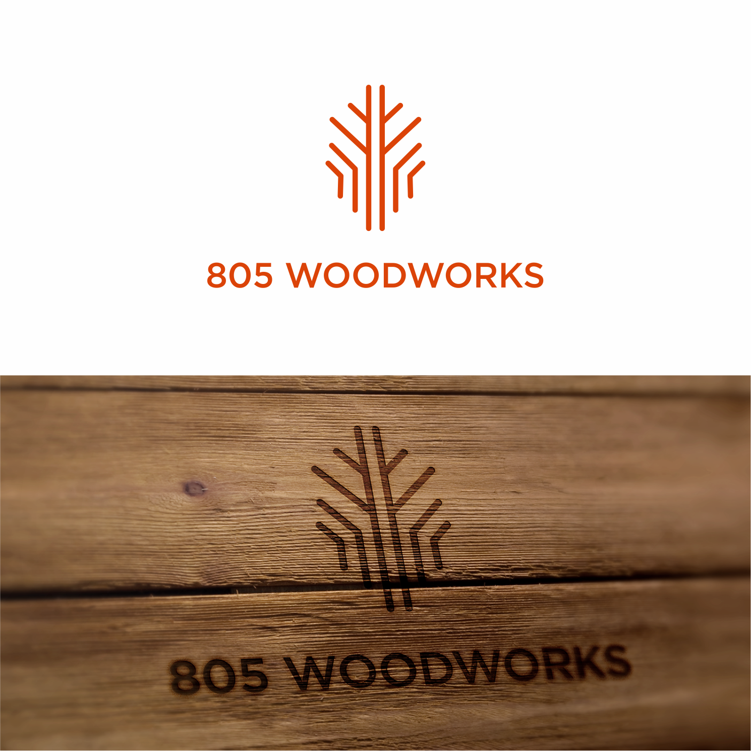 Logo Design by triadicart for 805 Woodworks | Design #18631497