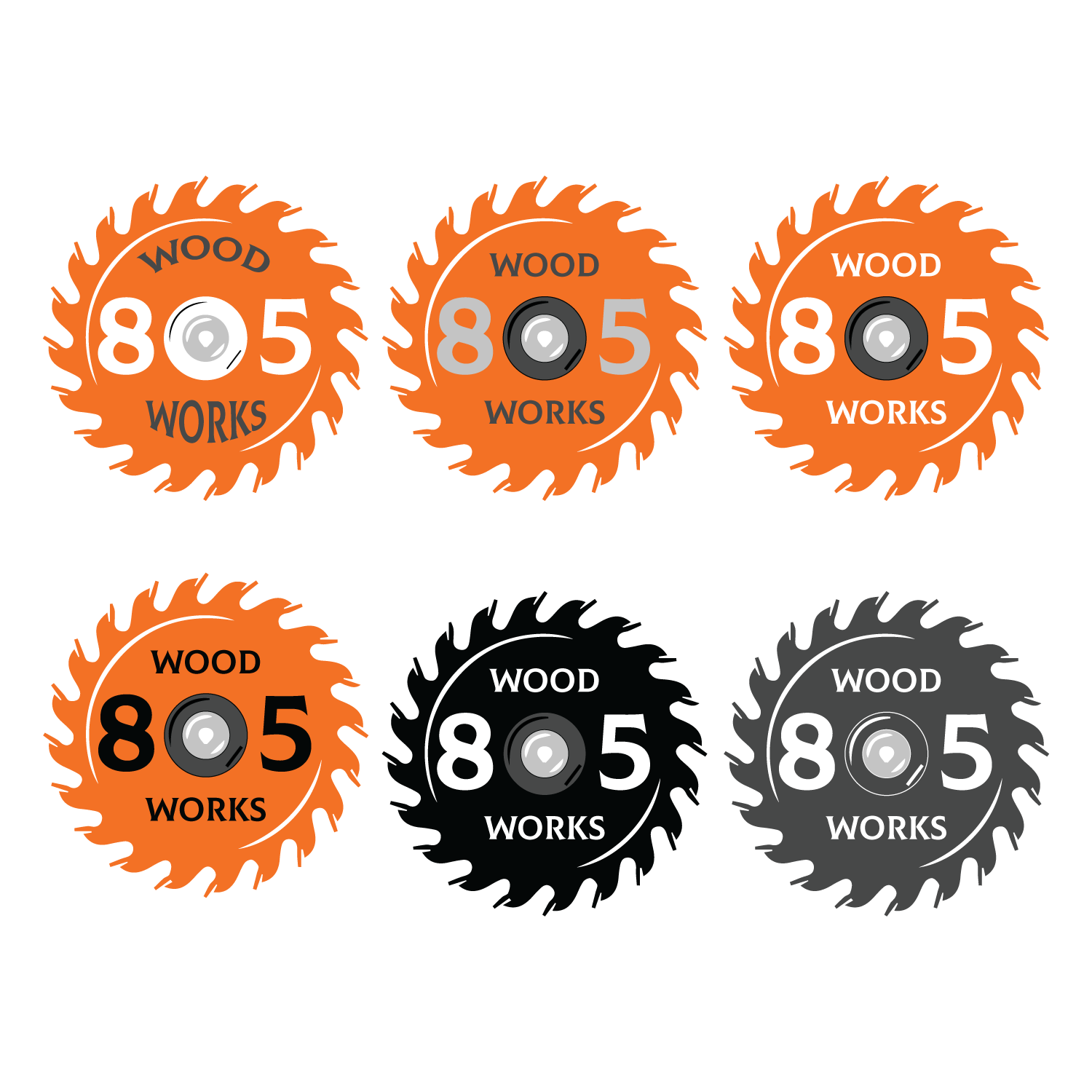 Diseño de Logo por enaamsoft para 805 Woodworks | Diseño #18553001