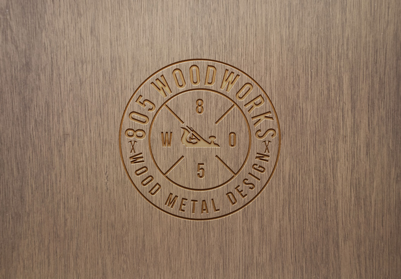 Logo Design by sk@DESIGN for 805 Woodworks | Design #18552206