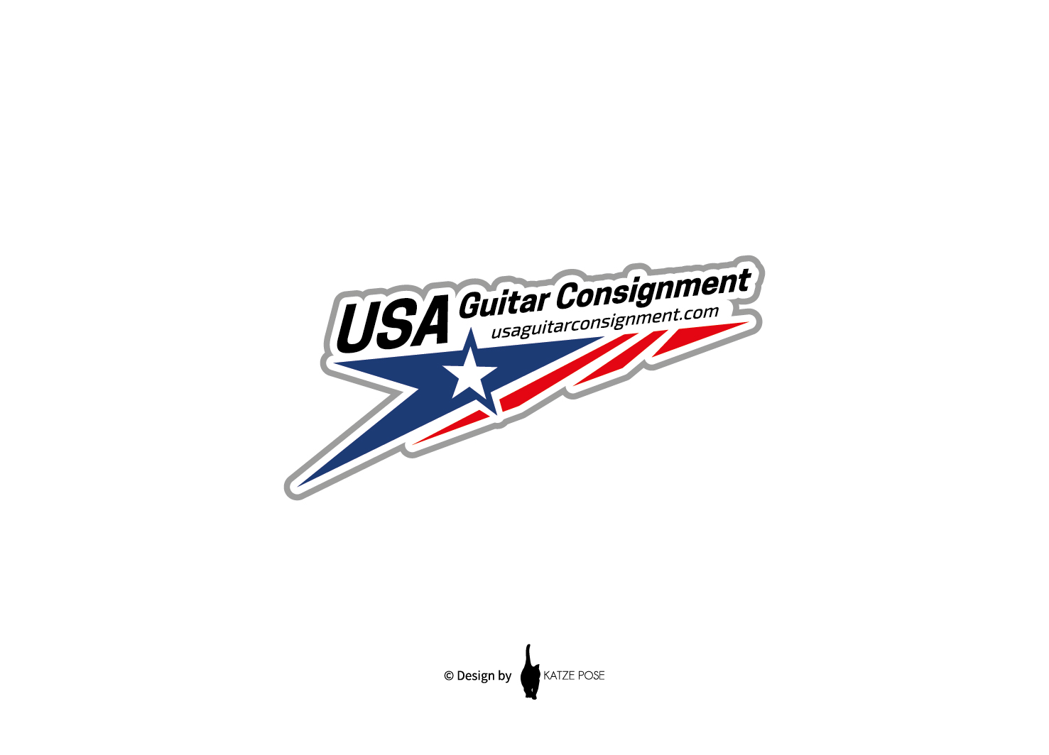 Diseño de Logo por KATZEPOSE para James Hood Guitar Repair | Diseño #18539708