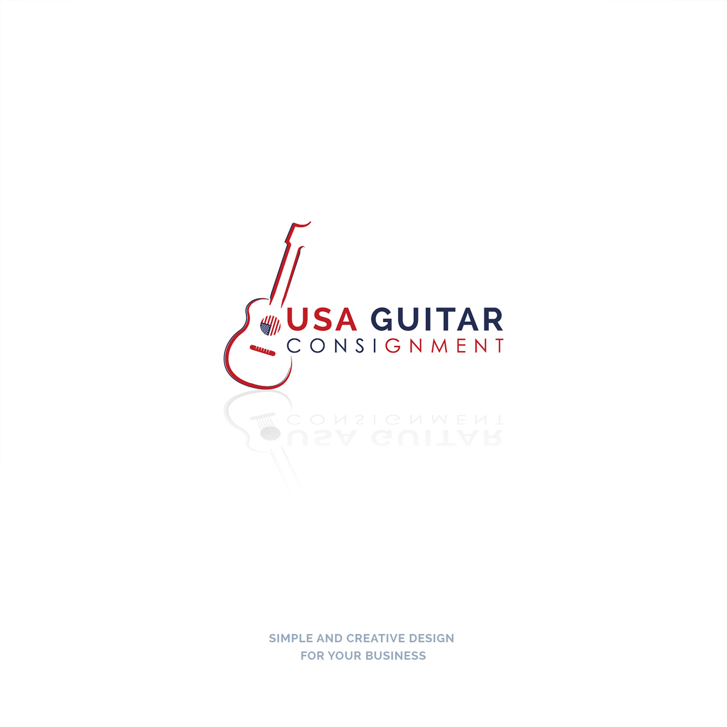 Logo Design by Moeed Khan for James Hood Guitar Repair | Design #18531568