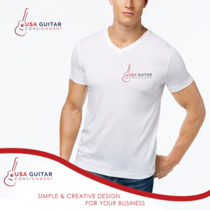 Logo Design by Moeed Khan for James Hood Guitar Repair | Design: #18531698