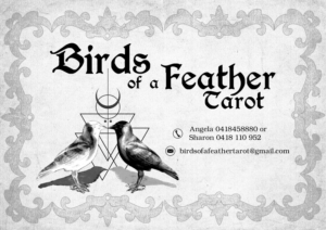 Birds of a feather Tarot  | Diseño de Tarjeta de Presentación por Melissa 11