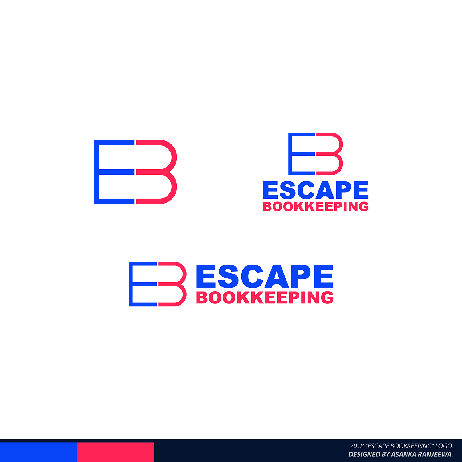 Logo Design by Asanka Ranjeewa for Escape Bookkeeping WA | Design #18536803