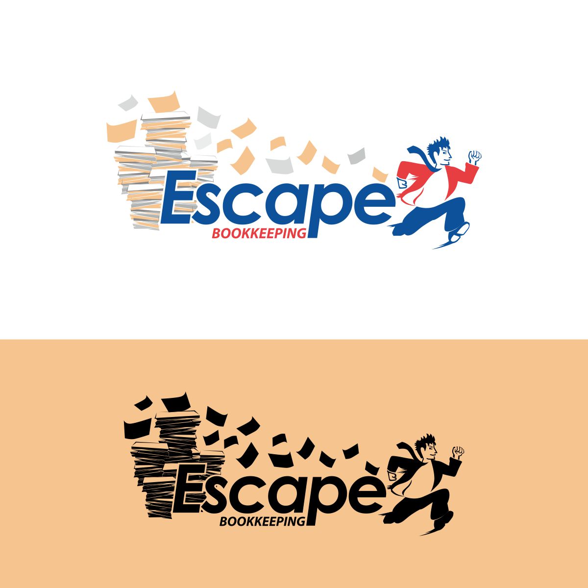 Diseño de Logo por Kreative Fingers para Escape Bookkeeping WA | Diseño: #18546613