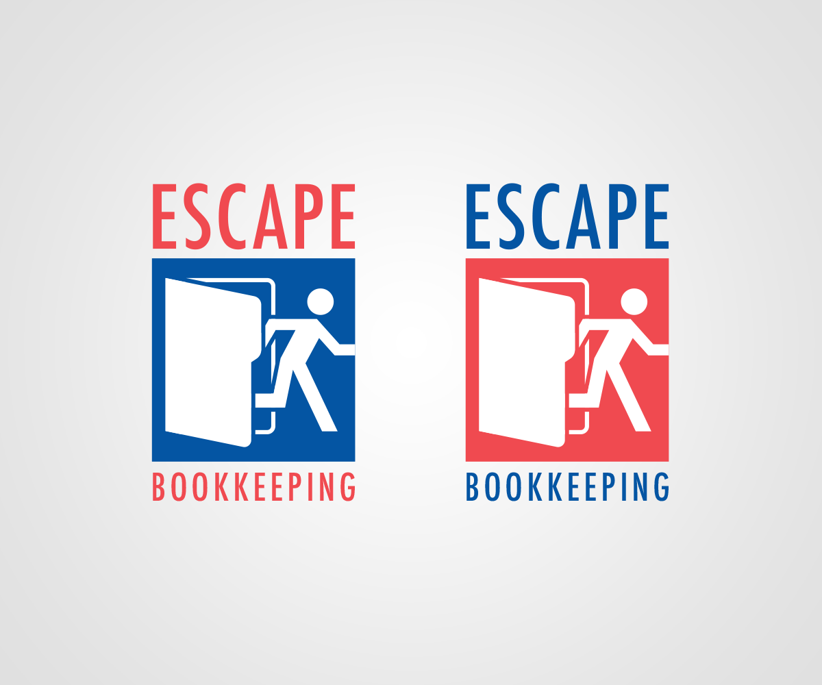Logo-Design von drewSG für Escape Bookkeeping WA | Design #18544950
