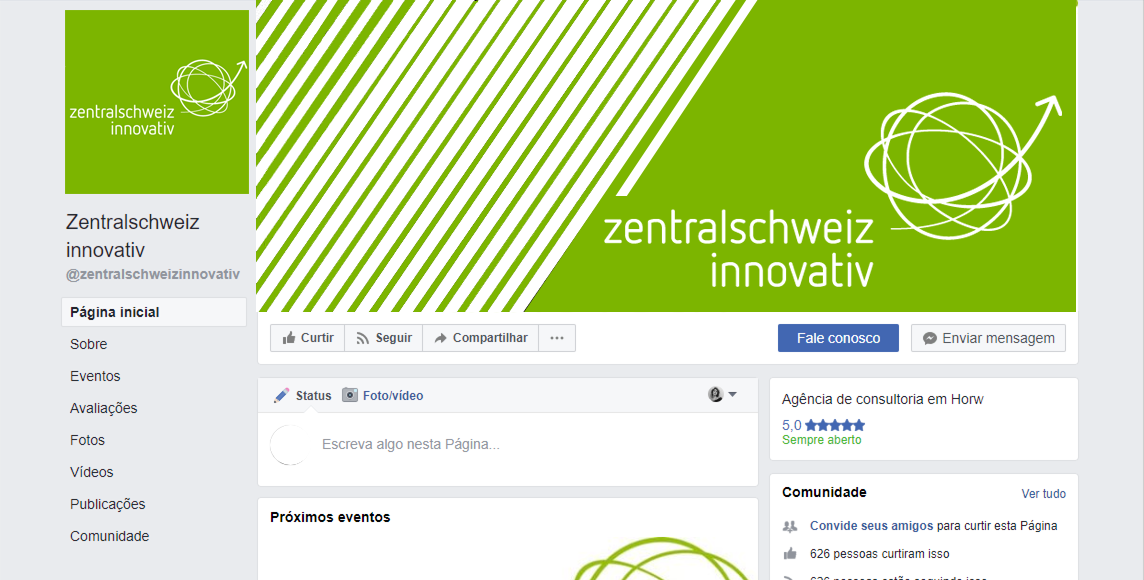 Facebook Design by Thais Lefundes for ITZ InnovationsTransfer Zentralschweiz | Design #18636978