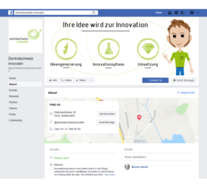 Facebook-Design von FranB für ITZ InnovationsTransfer Zentralschweiz | Design: #18646465