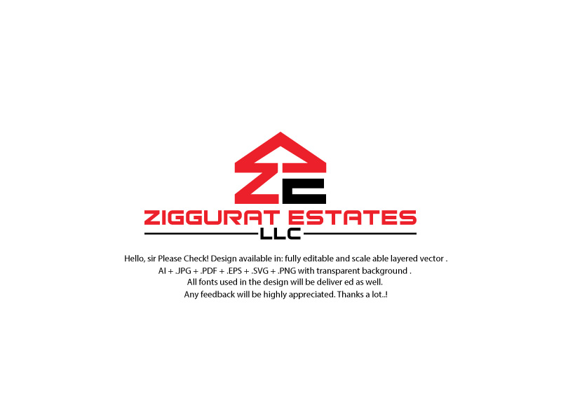 Logo Design by juie design for Ziggurat Estates LLC | Design #18540891