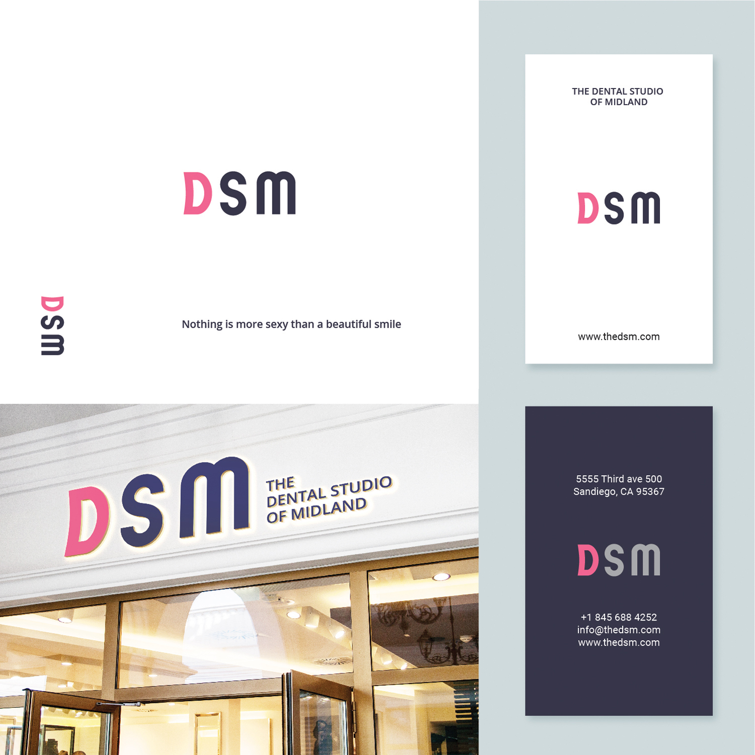 Logo Design by SRJ for The Dental Studio of Midland | Design #18655627