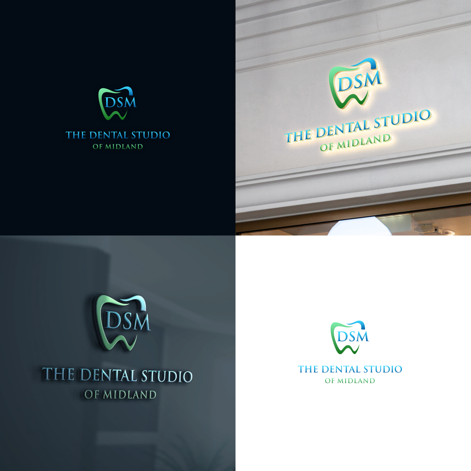 Logo Design by Optimistic_Studio for The Dental Studio of Midland | Design #18629887