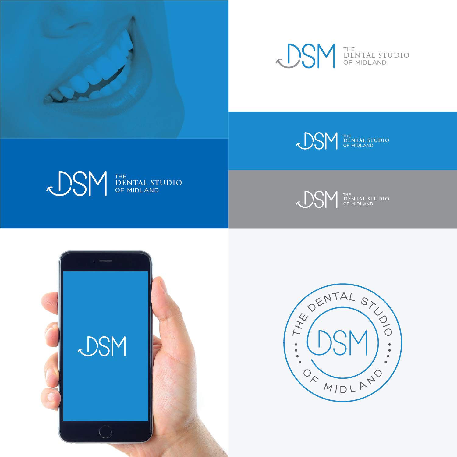 Logo Design by Muhammad Imran 3 for The Dental Studio of Midland | Design #18592405