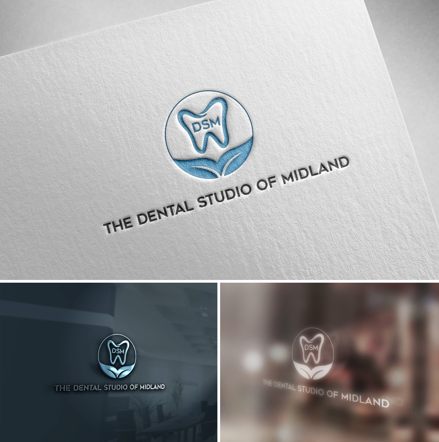 Logo Design by AhenkDesign for The Dental Studio of Midland | Design #18554795