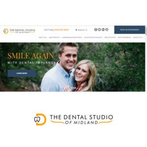 Logo Design by M I N D for The Dental Studio of Midland | Design: #18552163